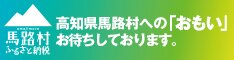 馬路村ふるさと納税　高知県馬路村への「おもい」お待ちしております。